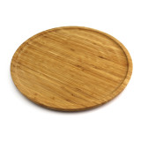 Homex Round Bamboo Tray
