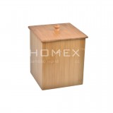 Homex Bamboo Storage Canister with Handle