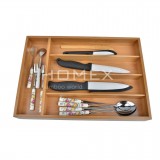 Homex Bamboo Cutlery Tray