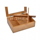 Homex Bamboo Tea Caddy
