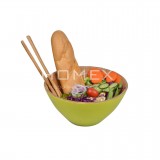 Homex Bamboo Salad Bowl Set