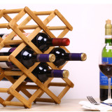 Homex Bamboo Wine Rack