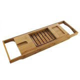 Homex Bamboo Bathtub Caddy Tray
