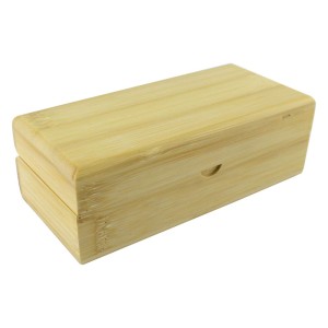 Homex Bamboo Glasses Case