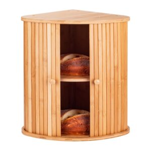 Extra Large Bamboo Bread Box